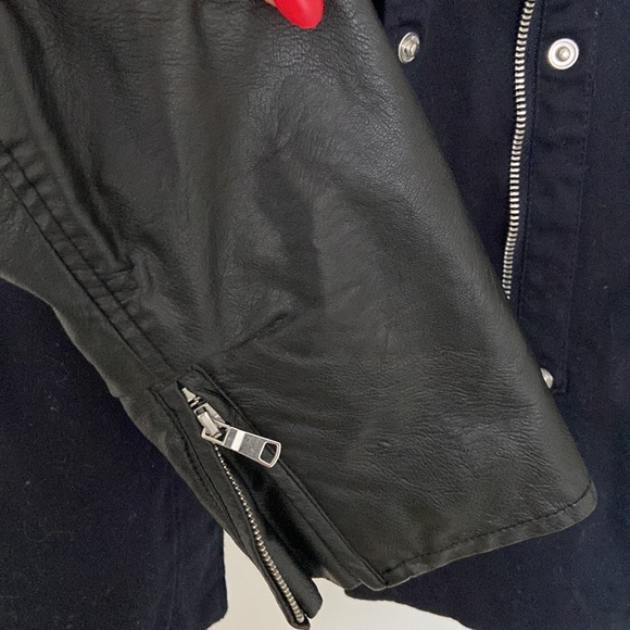 Navy & black Utility Jacket - Picture 4 of 4